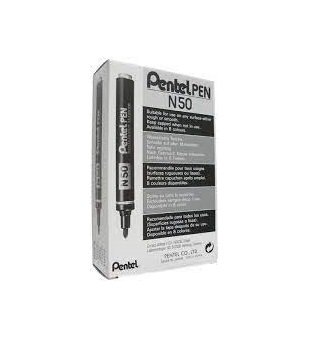 Pentel Metal Case Markers - N50 - Bullet Point