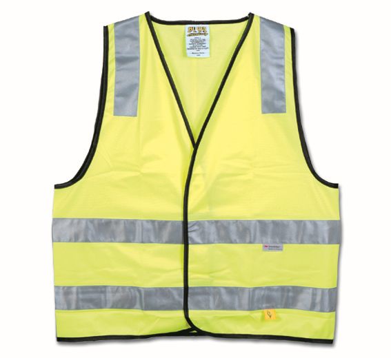 Maxisafe Hi-Vis Yellow Safety Vest (Class D/N)