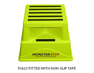 Monsta Safety Step - 180kg Rated - Yellow