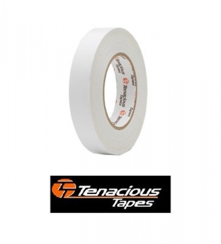 Double Sided Exhibition Cloth Tape White - Clean Removal
