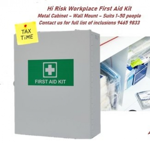 Brenniston National High Risk First Aid Kit 1-50 person